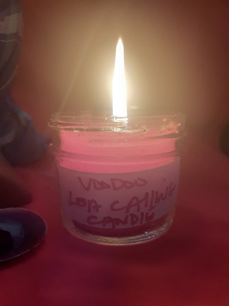 Loa Voodoo Vodou Calling And Communication Haunted Red Candle