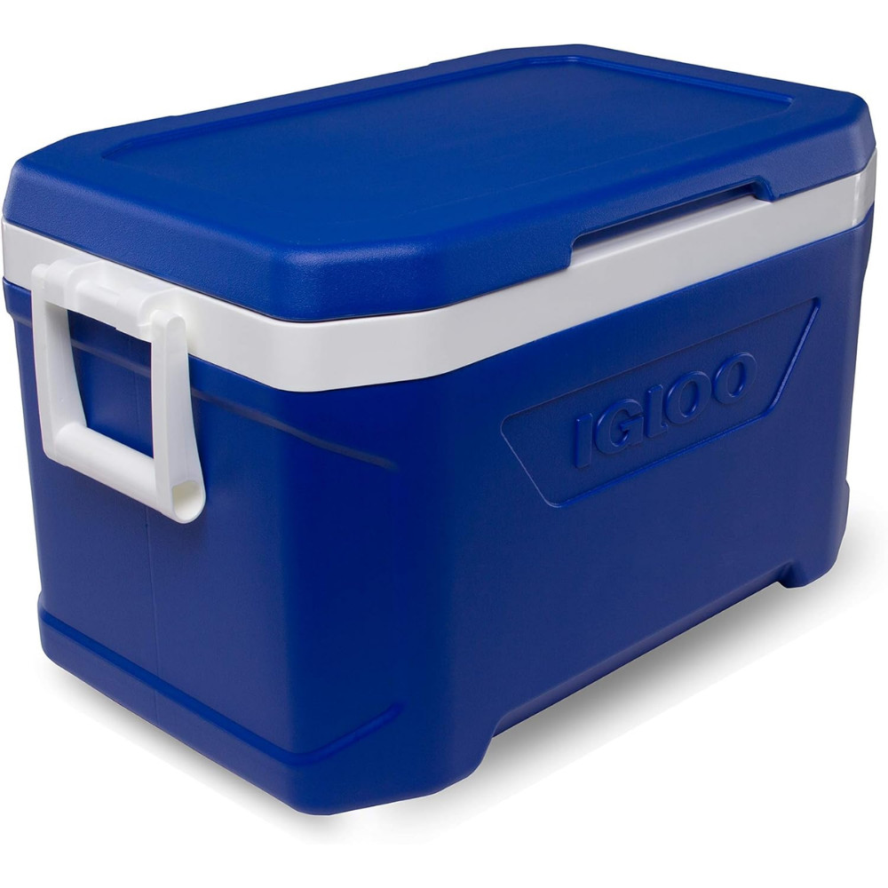 Igloo Blue Profile II 50 Quart Capacity Plastic Swing up Handle Chest Blue