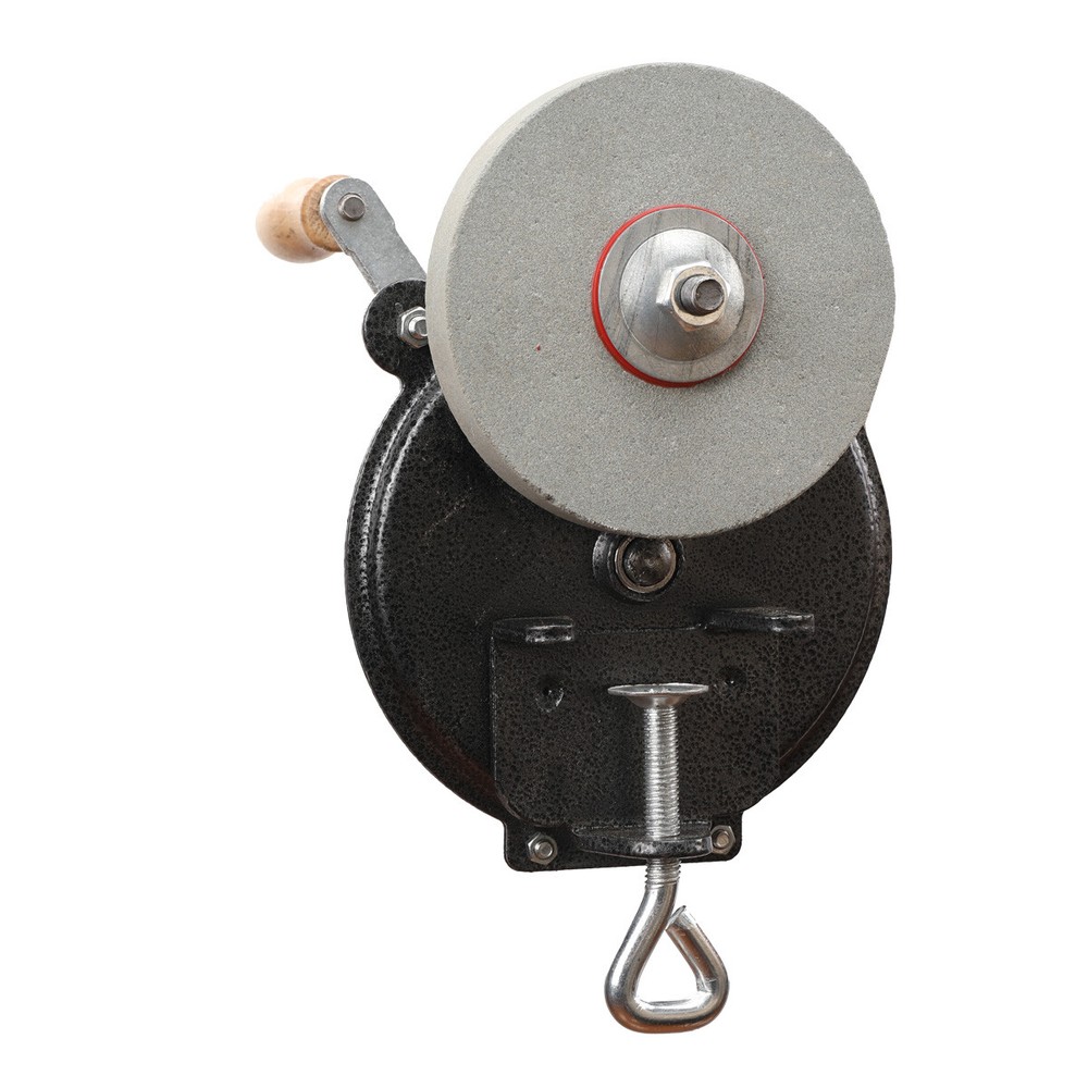 6” Hand-cranking Grinding Machine Manual Grinder Grinding Machine Home Tool Iron