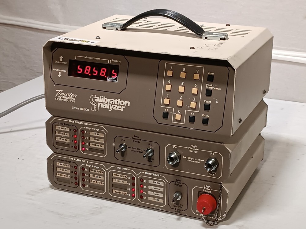 Timeter Instrument Corporation RT-200 Calibration Analyzer - Powers On