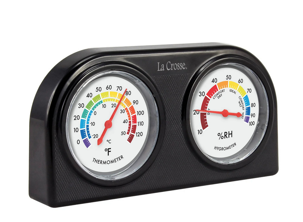 Analog Temperature and Humidity Station - La Crosse Technology
