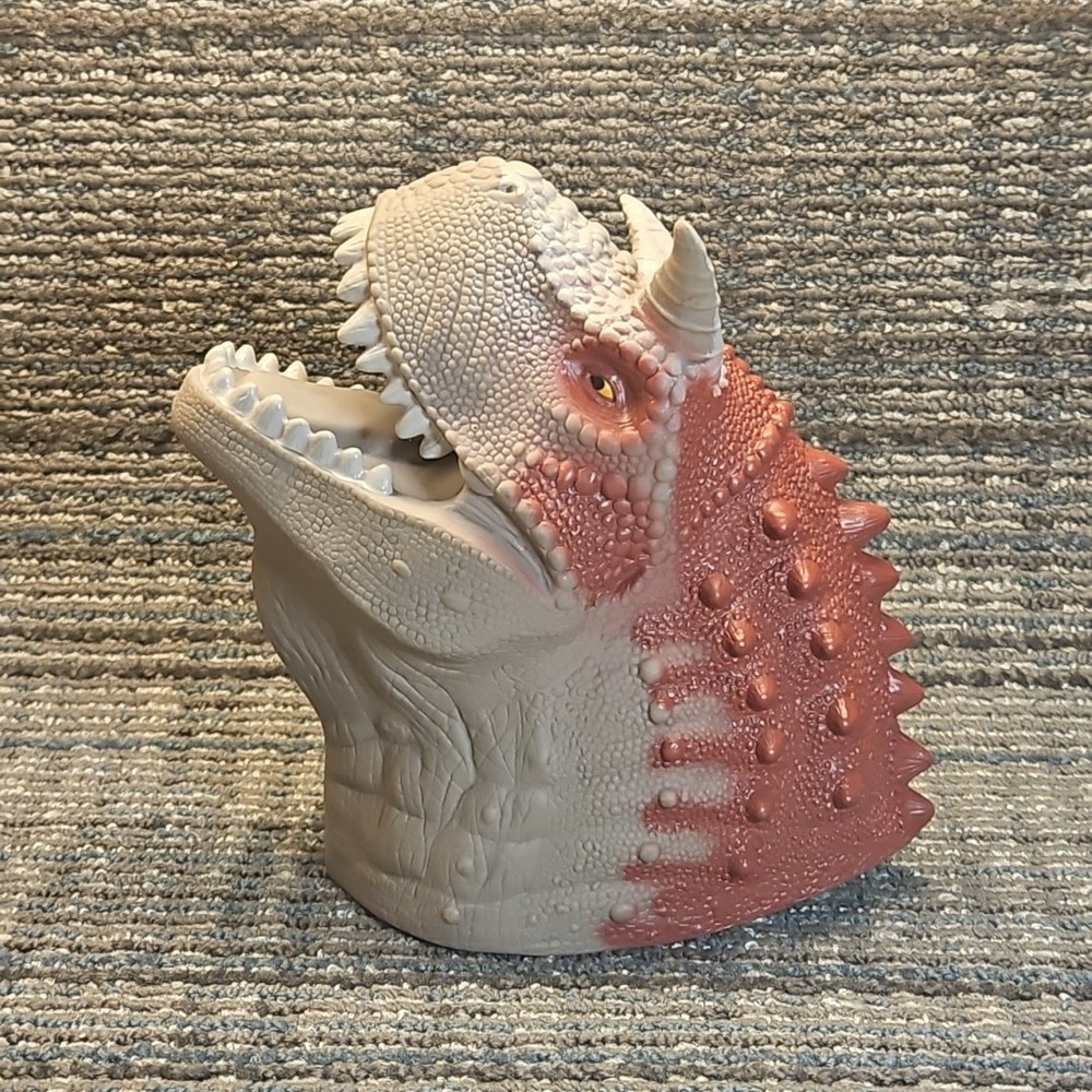McDonalds 2000 Dinosaur Carnotaurus Hand Puppet