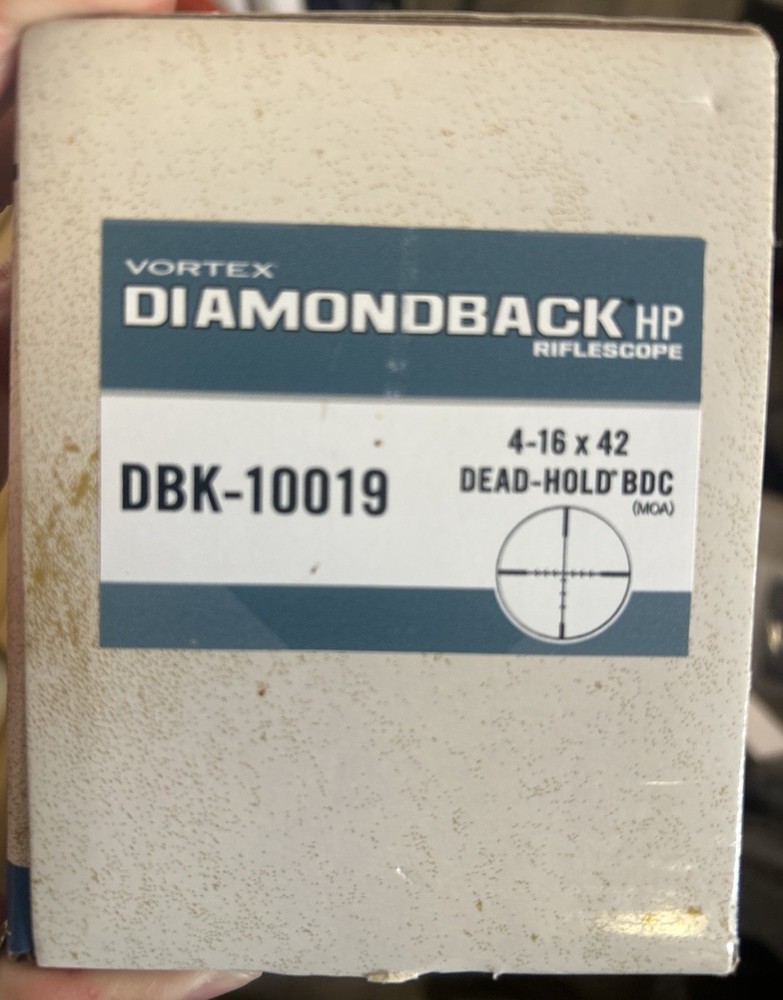 Vortex Diamondback HP 4-16x42mm Rifle Hunting Scope