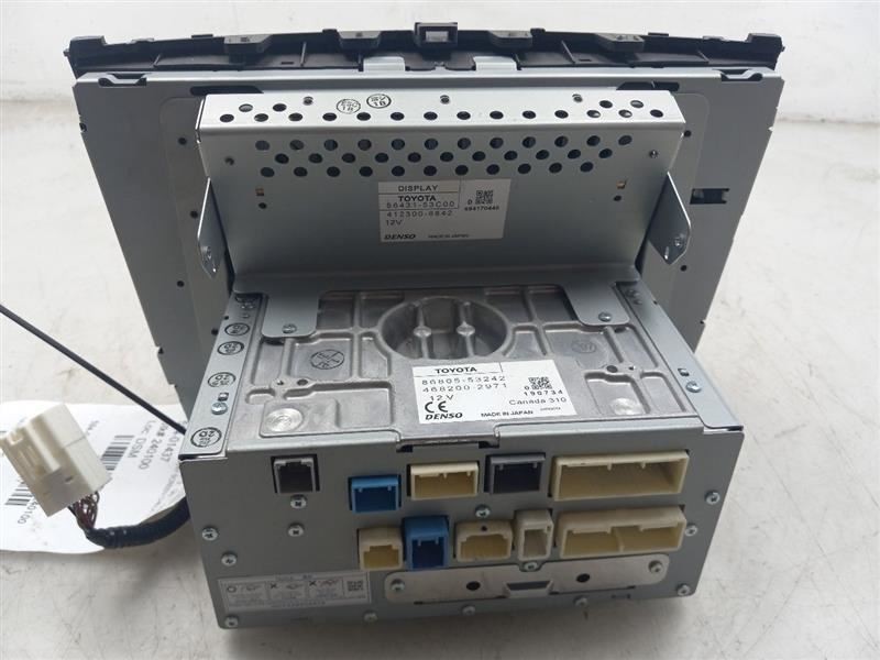 2012 LEXUS IS250 RADIO / MULTIMEDIA INFOTAINMENT DISPLAY SCREEN
