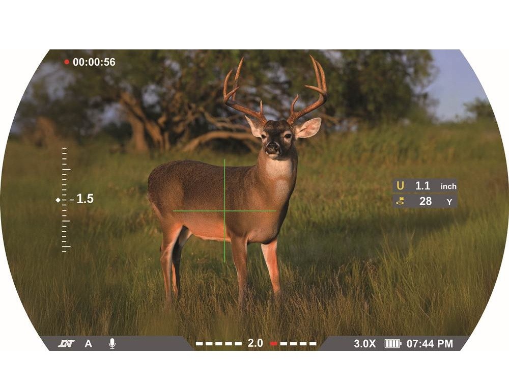 TenPoint Vision HD 3-12X Digital Rangefinding Crossbow Scope