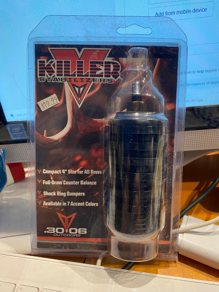 30-06 Killer V Stabilizer All Black-KVMS-BK