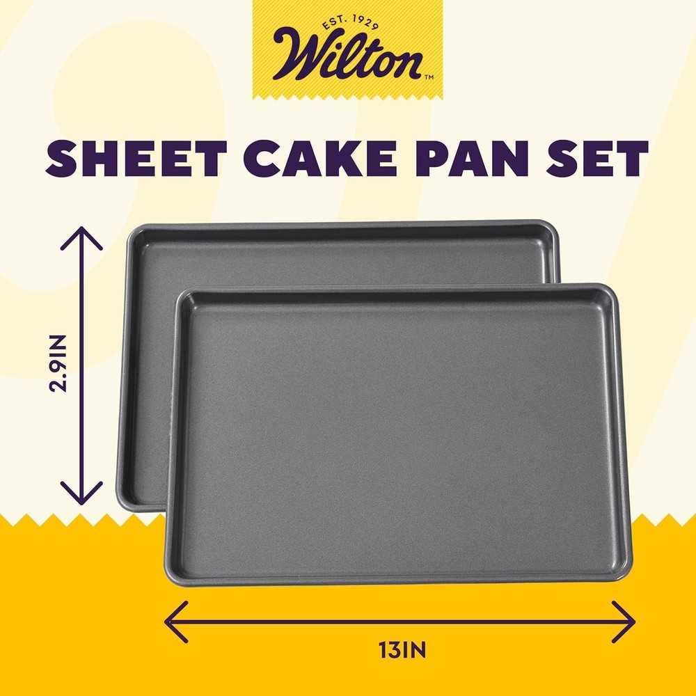 Versatile Rectangular Baking Pans: Easy Cleanup & Perfect for Every Occasion