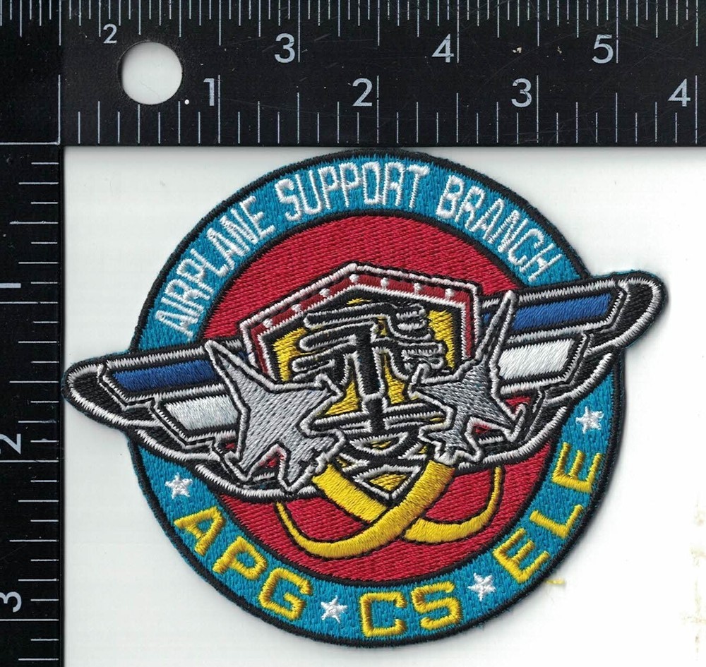 APG C5 ELE Airplane Support Branch Military Patch