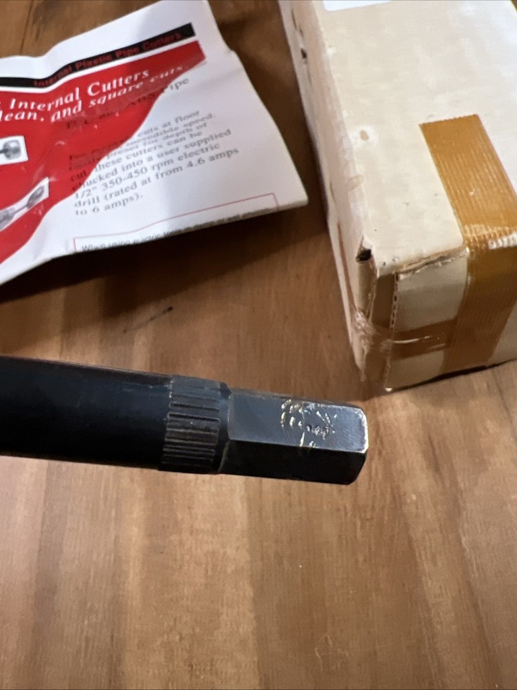 Wheeler -Rex 2” Internal Plastic Pipe Cutter