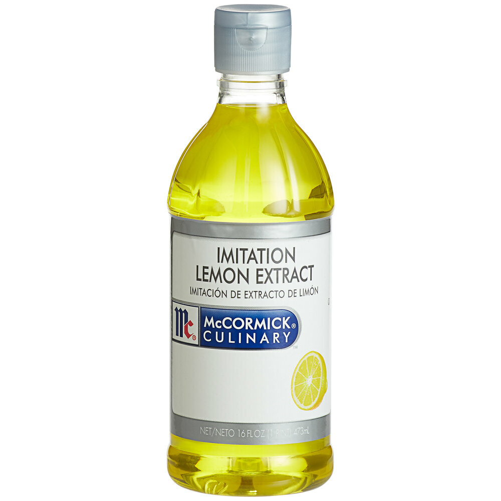 McCormick 16 oz Extracts, Pure & Imitation Alcohol Based (select flavor below)