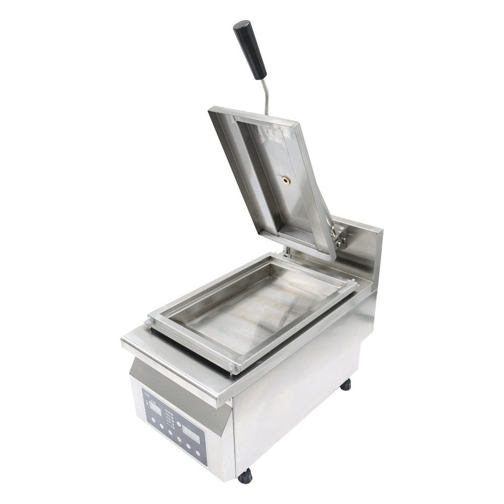 220V Stainless Automatic Dumpling Frying Machine Fried Steam Dumpling Maker
