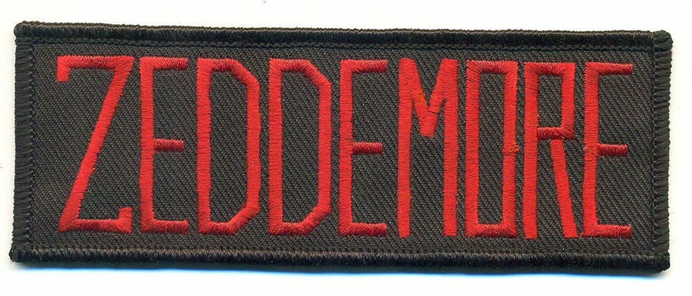 ZEDDEMORE GHOSTBUSTERS NAMETAPE PATCH - GBS15