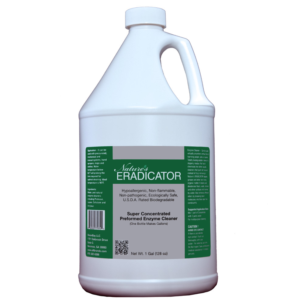 Nature's ERADICATOR Multi-Purpose Preformed Enzyme Cleaner / Concentrated 128 Oz