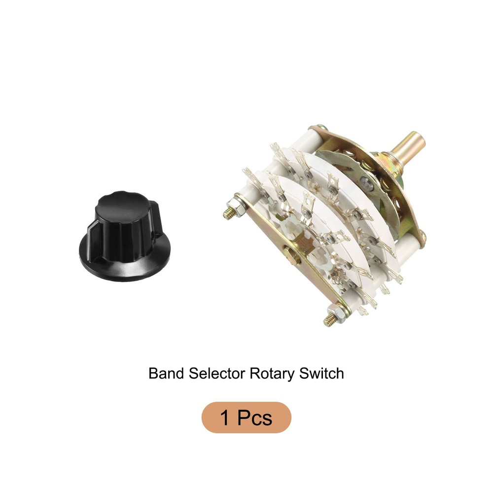 Band Selector Rotary Switch 2P7T 2 Pole 7 Position 2 Deck