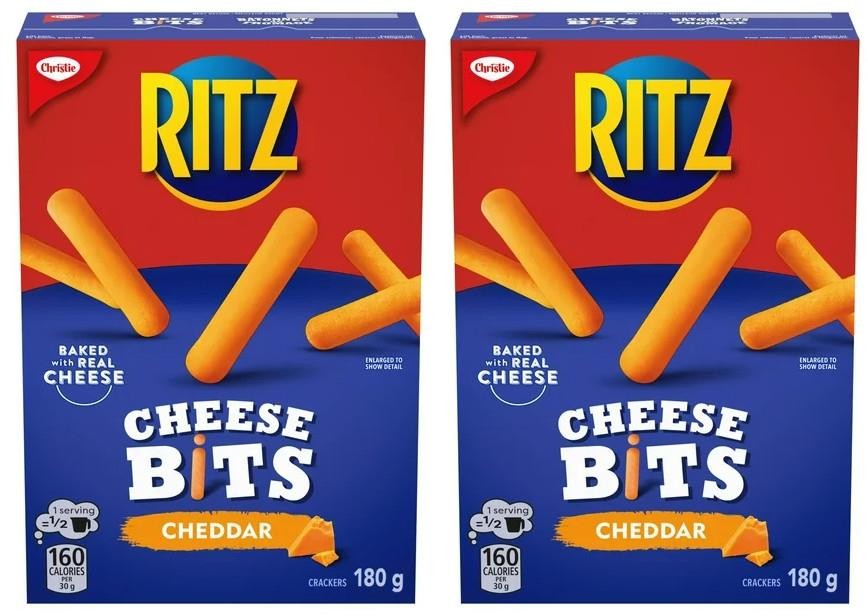Ritz Cheese Bits Crackers, 180g (2 Pack)