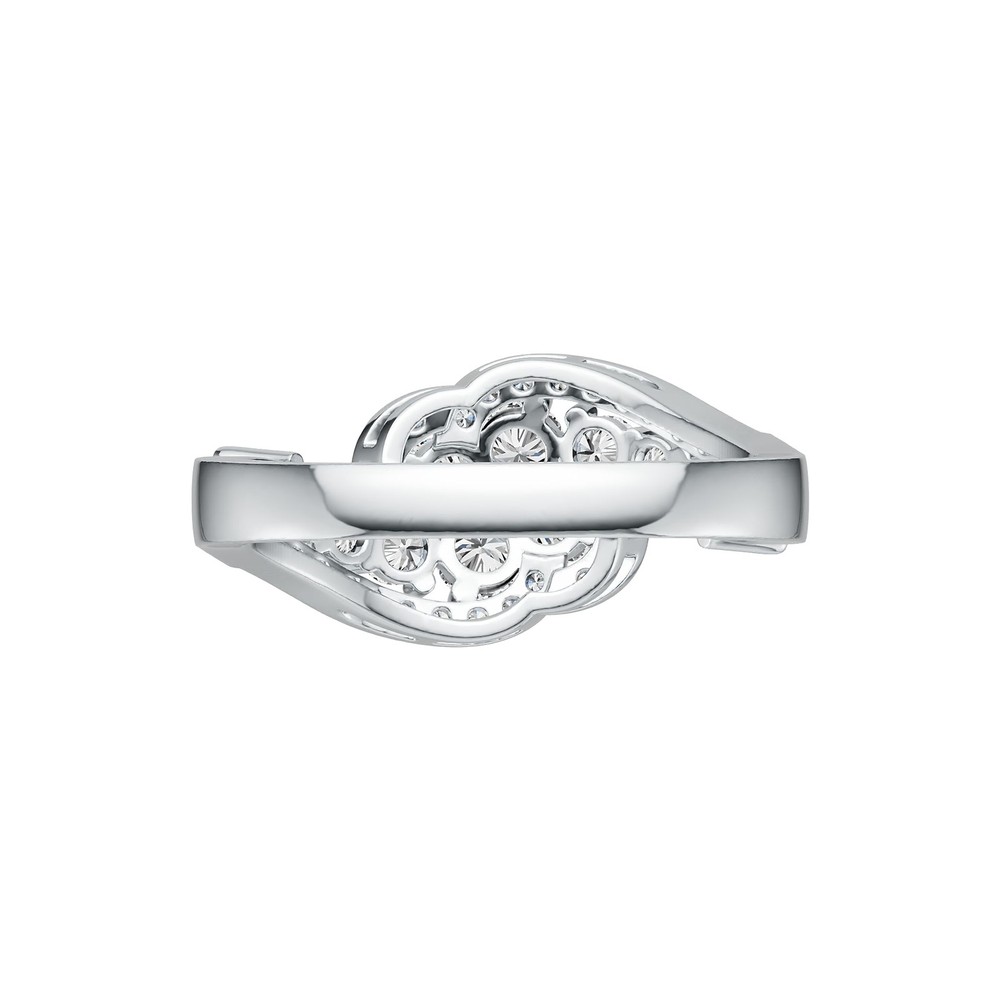 Sterling Silver Semi Mount Ring Setting Round RD 3.5mm
