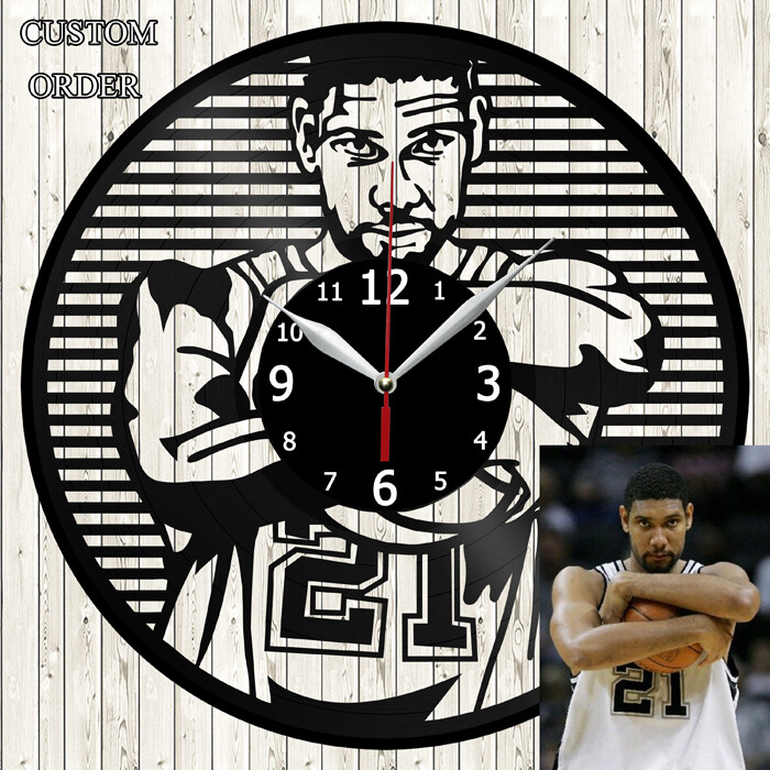 Seven Samurai Vinyl Record Wall Clock Decor Handmade 4856