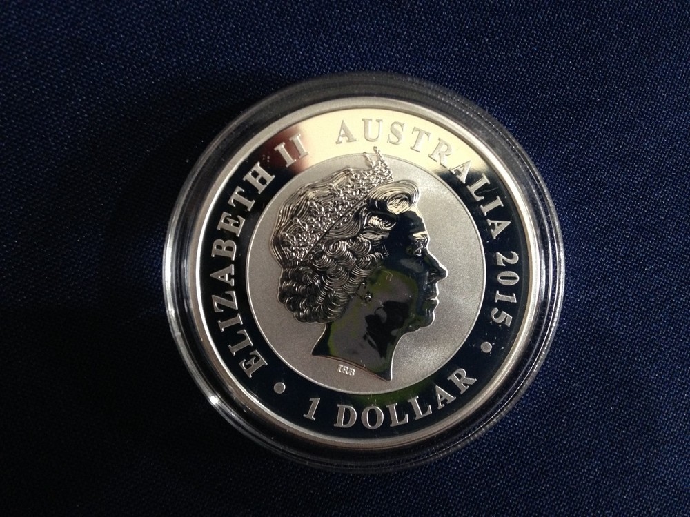 2015 Australia $1 Silver Koookaburra Gem BU One Ounce E5979