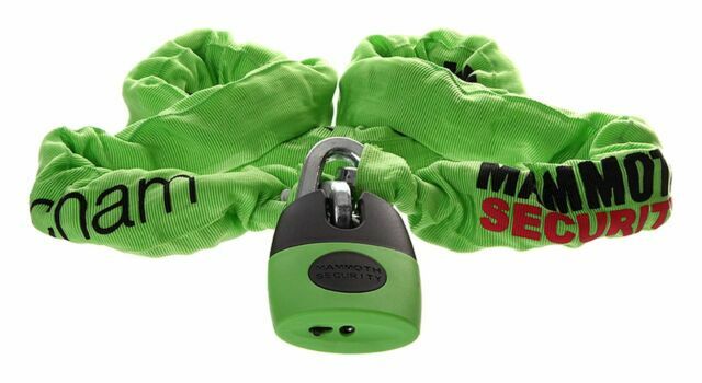 Mammoth LOCM007 12mm Square Lock and Chain 1.2m