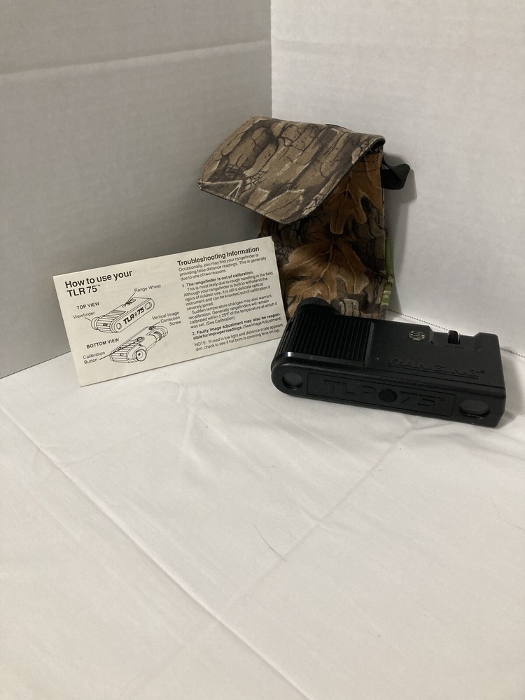 Ranging TLR75 Optical Rangefinder 10-75 yards With Case
