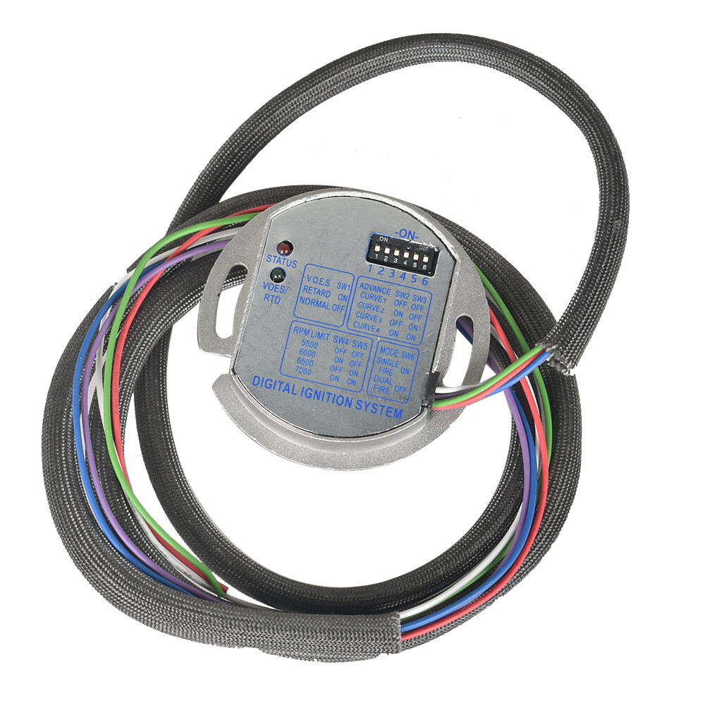 Programmable Single Dual Fire Electronic Ignition Module For 1980-96 Tour Glide