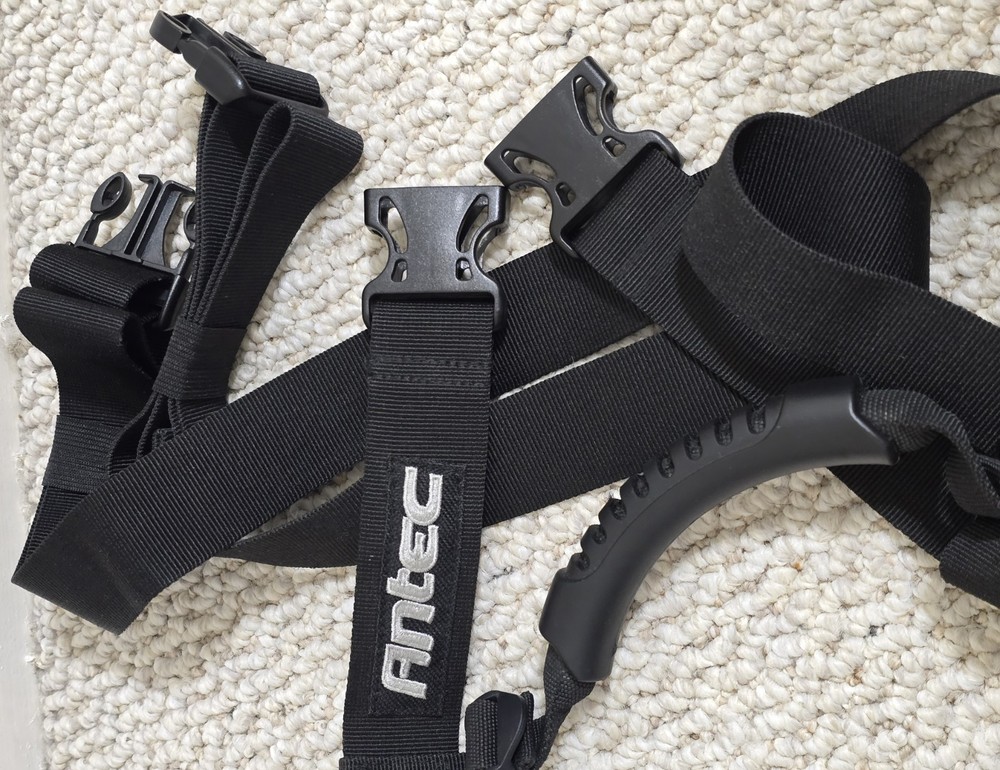 Antec Design Lanboard Desktop Computer Transport Dolly & Strap Plastic Black