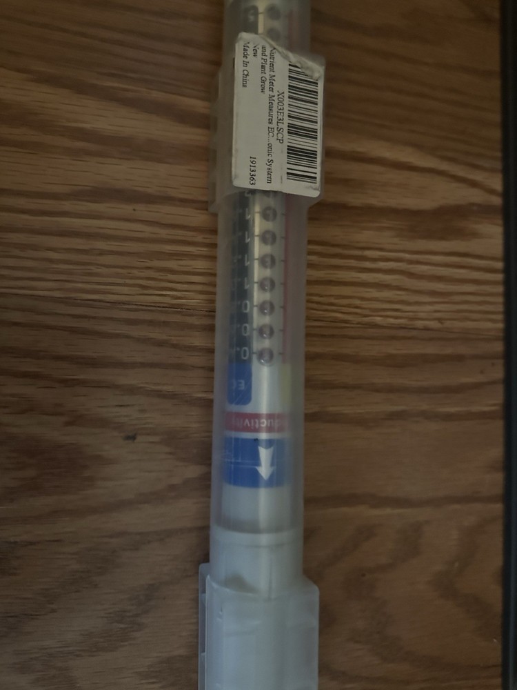 Nutrient Meter EC/PPM/CF Hydroponics Nutrients Stick with LED Indicator