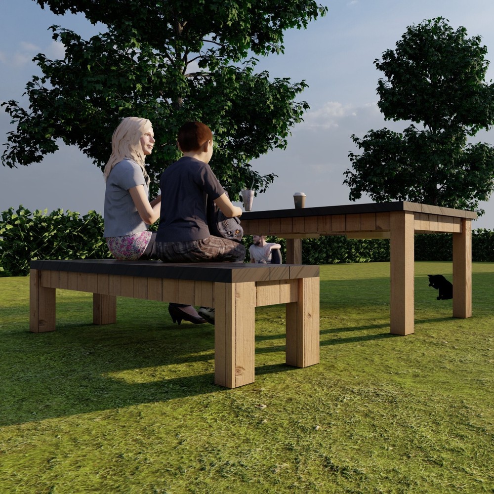 Woodworking Plans for Picnic Table with Integrated Cooler - Complete DIY Guide