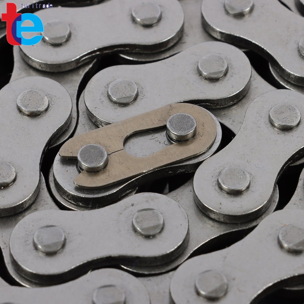 Heavy Duty #60H Roller Chain With 2 Connecting Links 10 Ft