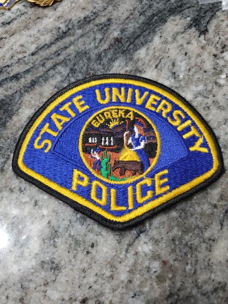 California State University Police Patch