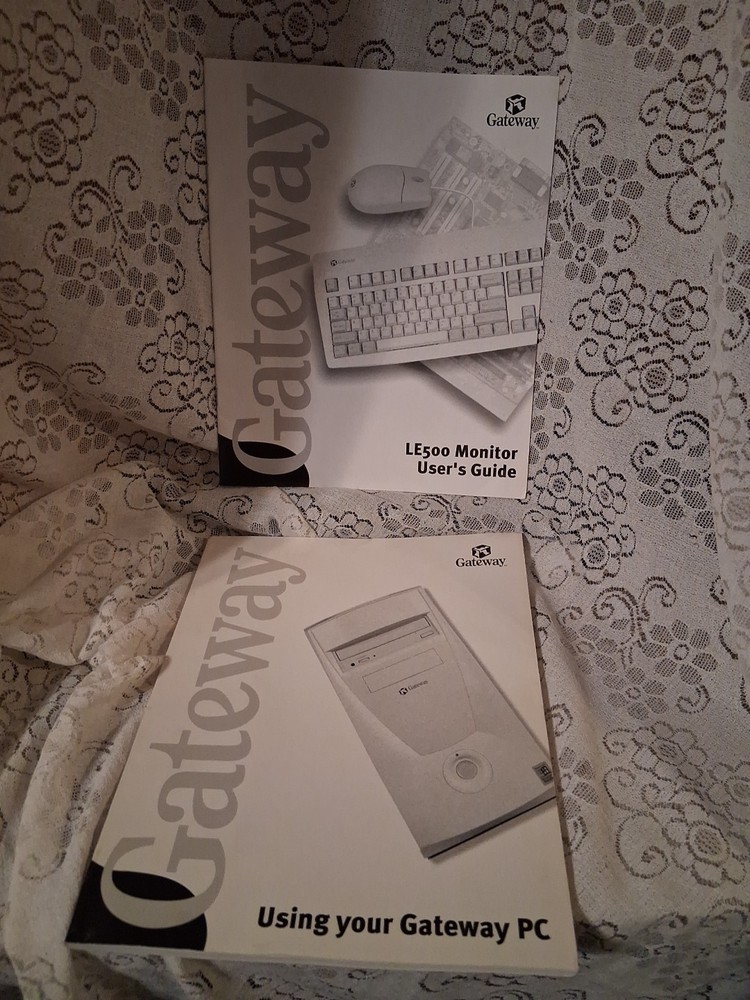 Gateway: Using Your Gateway PC & Monitor Users Guide LE500 2000