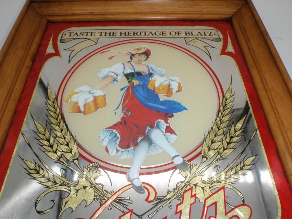 Blatz Beer Mirror Sign