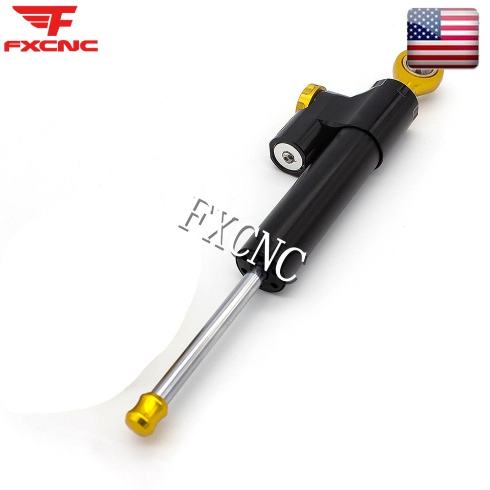 Steering Damper & Mounting Bracket Kit Support Set For Honda CBR954RR 2002-2003