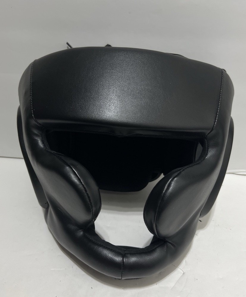 Boxing Martial Arts Headgear black size Large