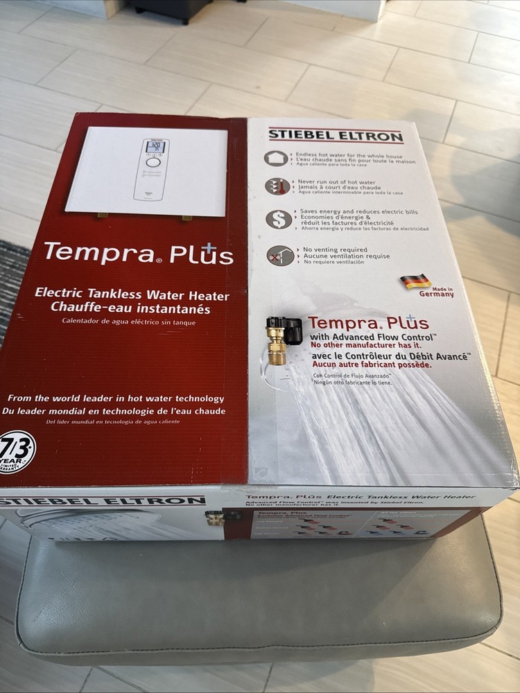 Stiebel Eltron Tempra 12 Plus Tankless Water Heater - White