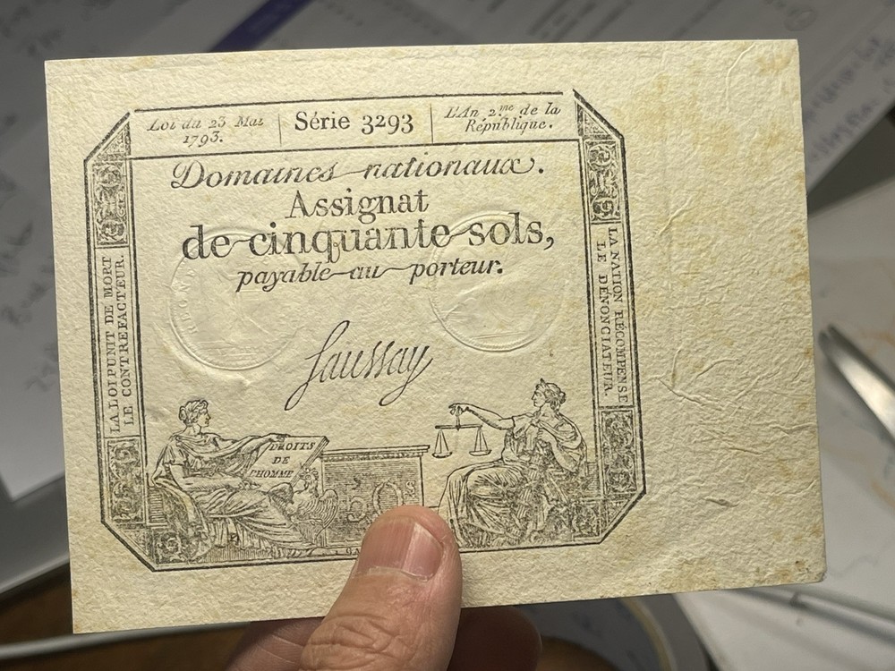 Early France Banknote