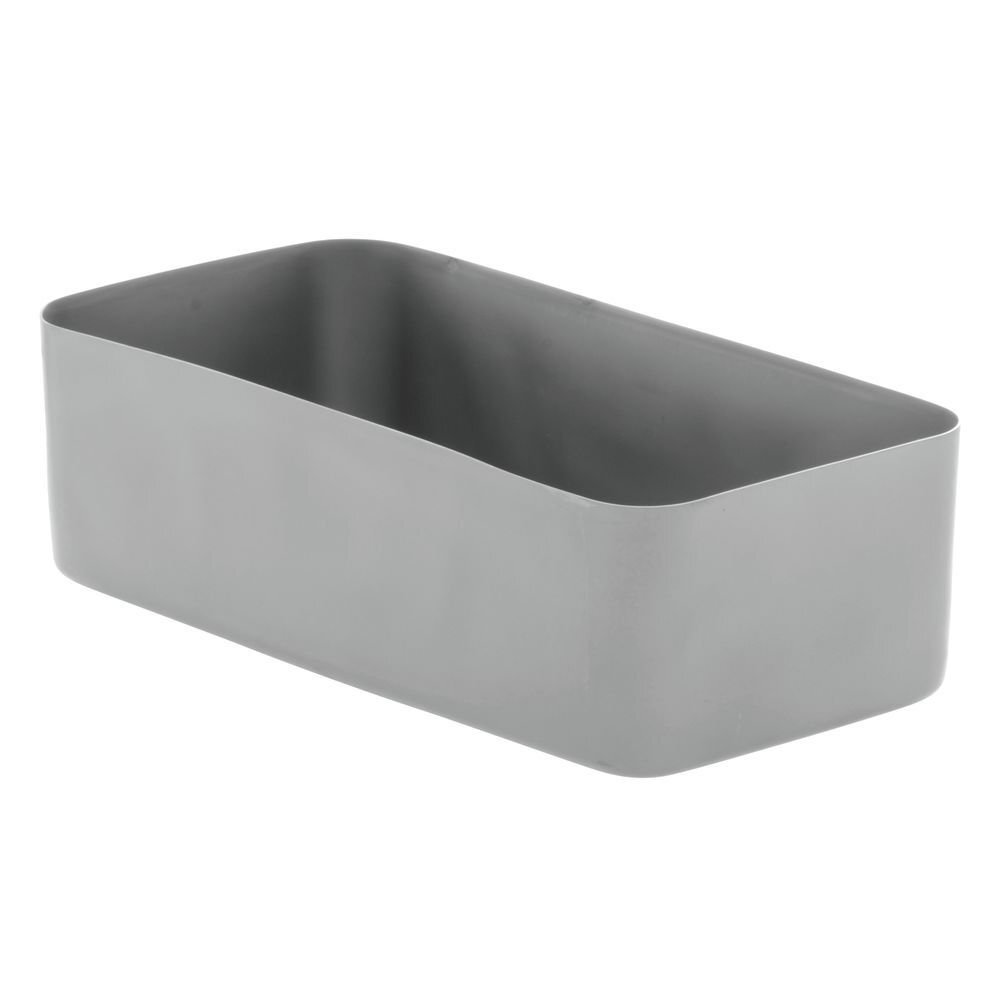 HUBERT Serving Pan White Display Pan Soft Touch Rectangular Stainless Steel - 9