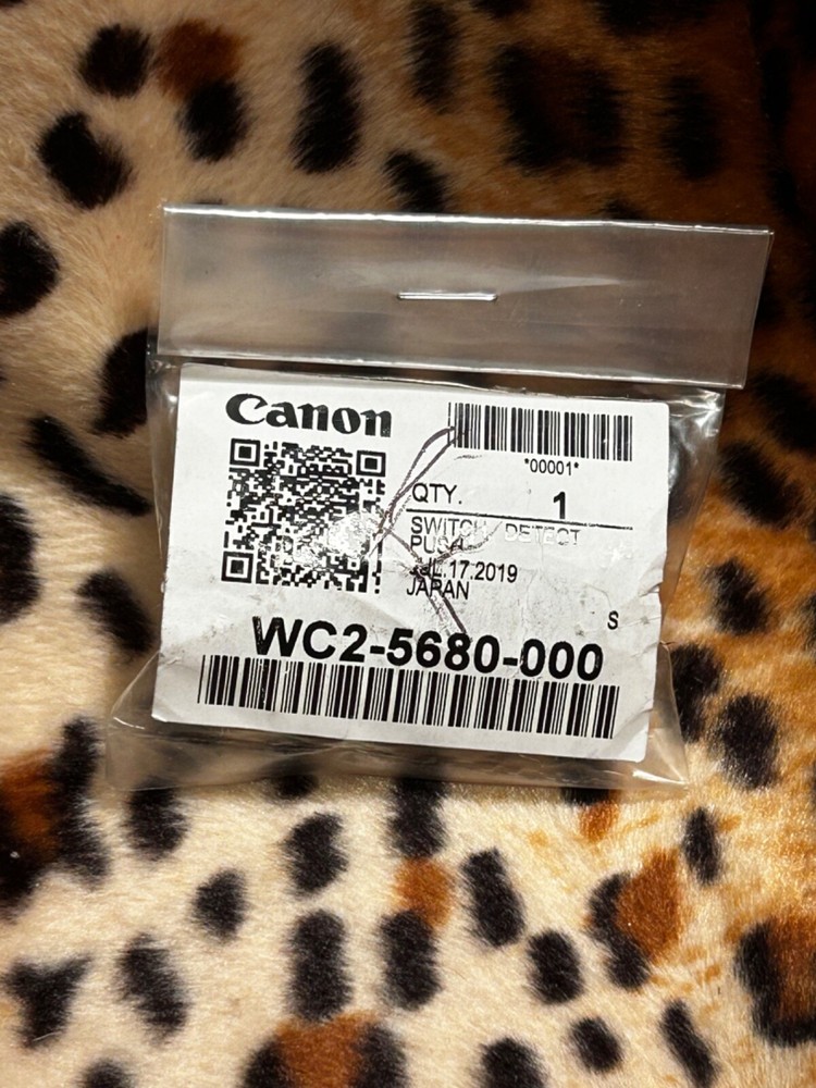 CANON WC2-5680-000 SWITCH DETECT PUSH DETECT SWITCH WC25680000