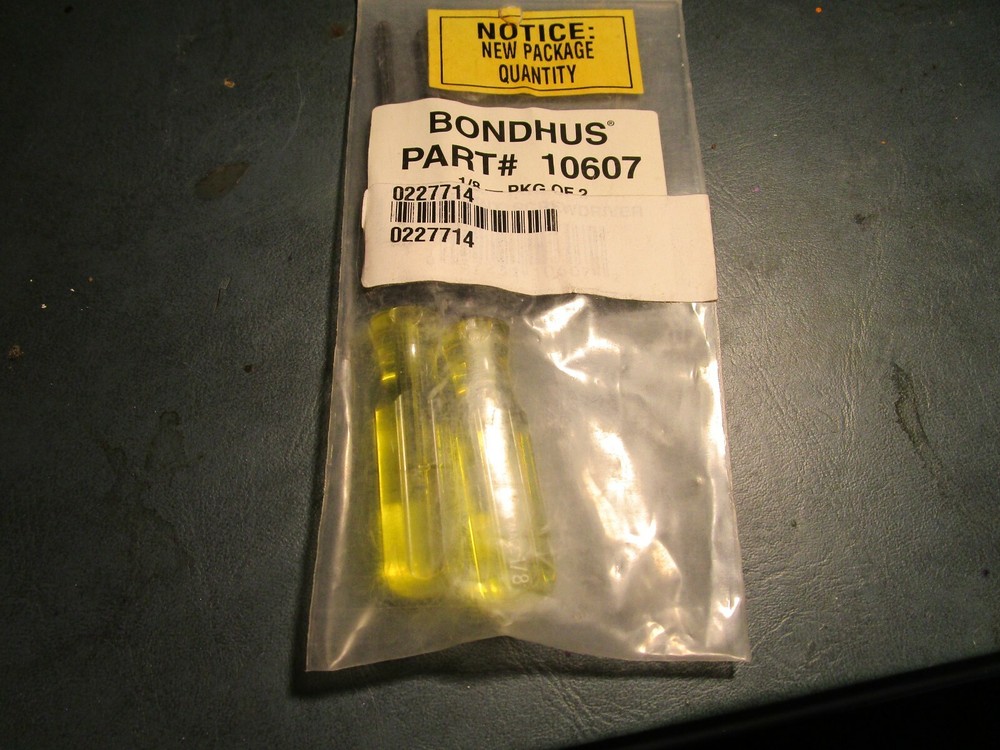(2) Bondhus 10607 1/8" Balldriver Screwdriver