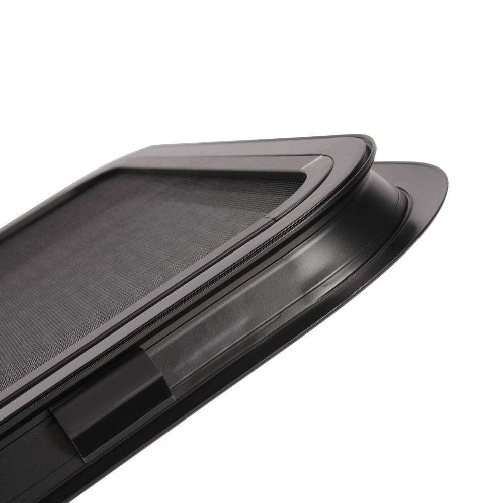 24" W X 20" H RV Window Horizontal Slide W/ Trim Ring For RV Cargo Trailer