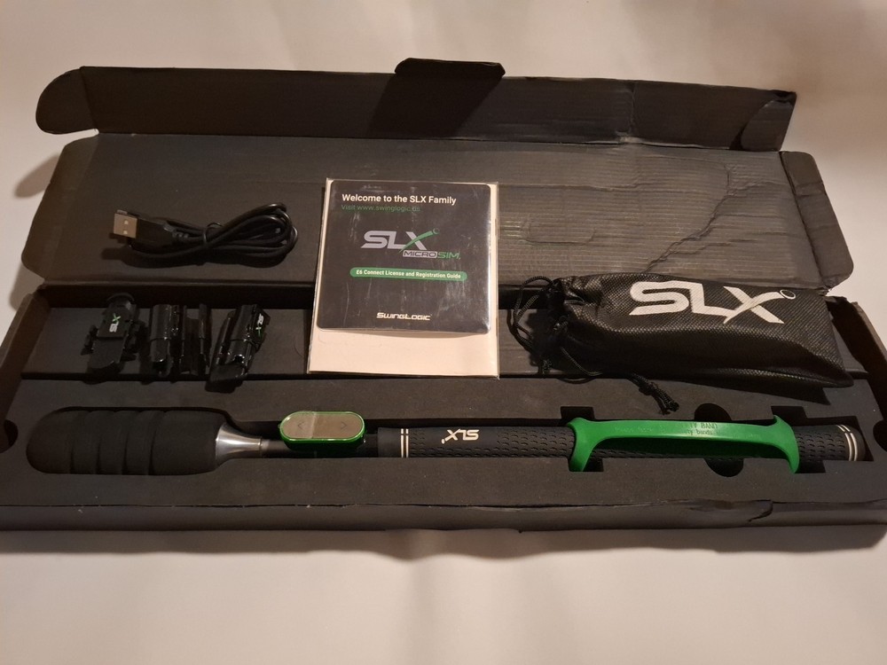 SLX MicroSim Indoor Home Golf Simulator Game E6 Connect