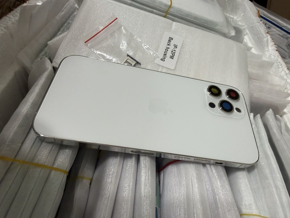 iPhone 12 Pro Max Back housing frame Replacement Back Glass Buttons MagSafe OEM