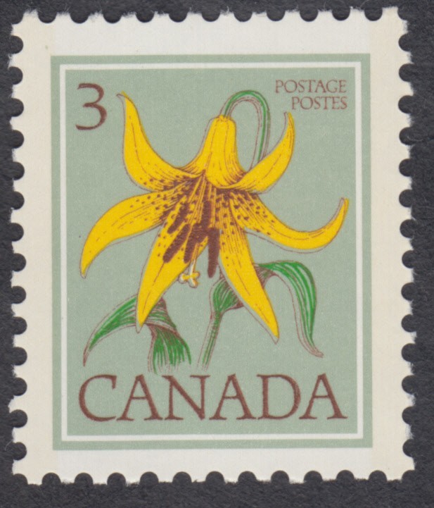 Canada - #708 Canada Lily (Flowers) - MNH
