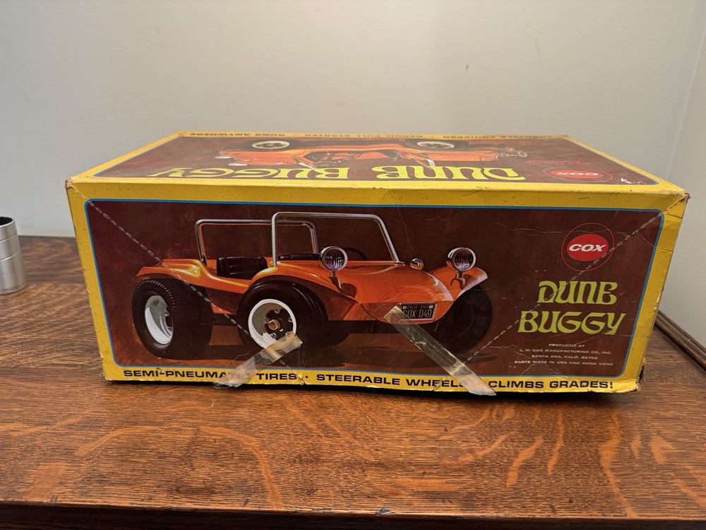 Vintage 1960's Cox Dune Buggy IN BOX UNTESTED