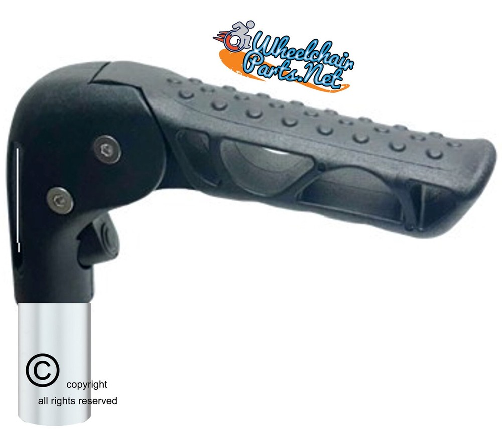 Universal Foldable Push Handle. Fits on 19mm Tubes - Sold as Each