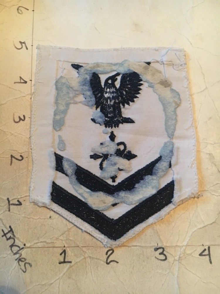 USN Rate Data Systems Technician Petty Officer 2nd Class white Patch 6/12/24