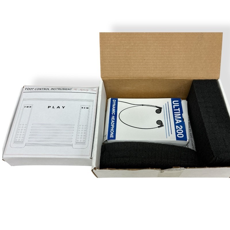 Infinity USB Digital Transcription Foot Control & Headset