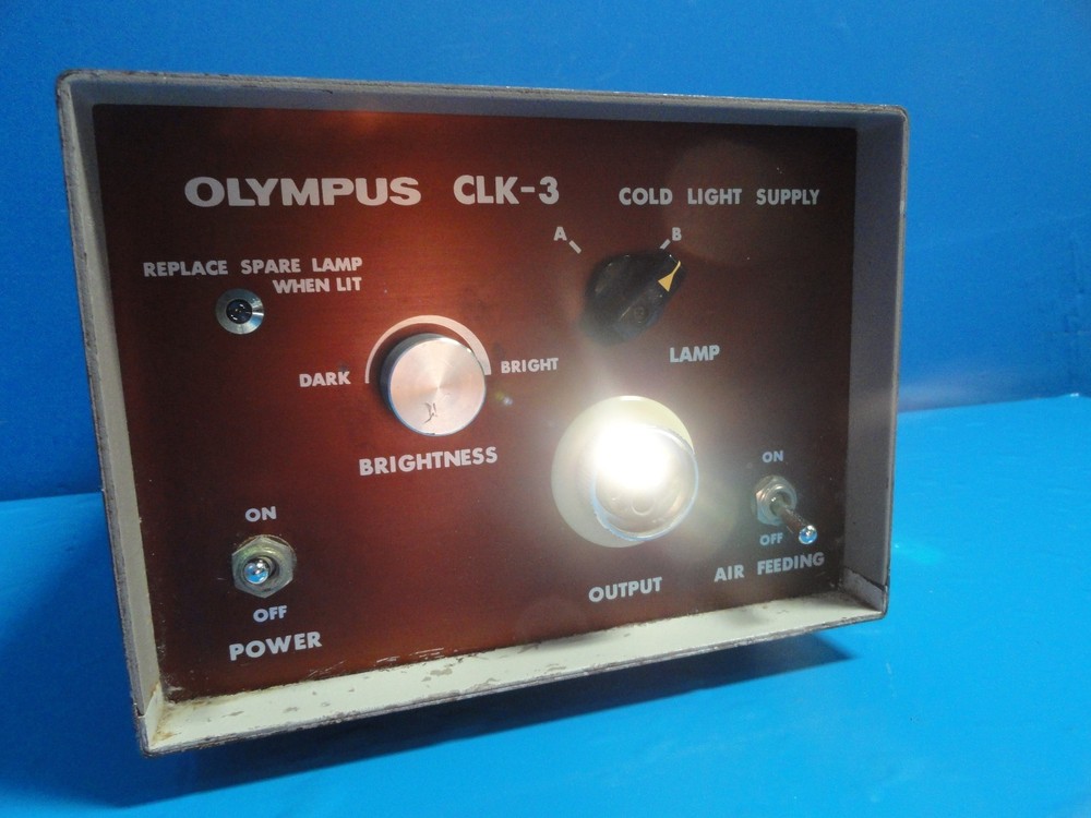 Olympus CLK-3 Cold Light Supply Halogen Light Source / Illuminator150 Watt~14732