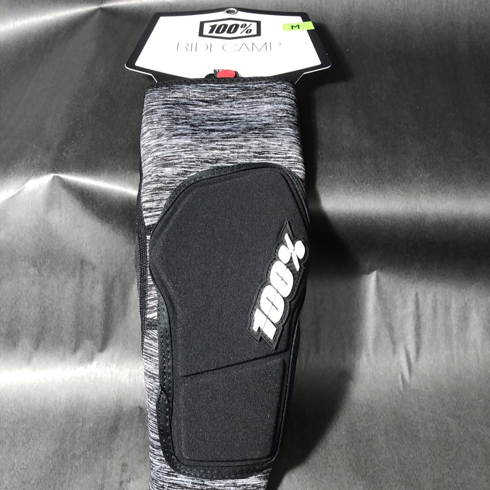 100% Ridecamp Elbow Guards Gray/Black Medium BW5