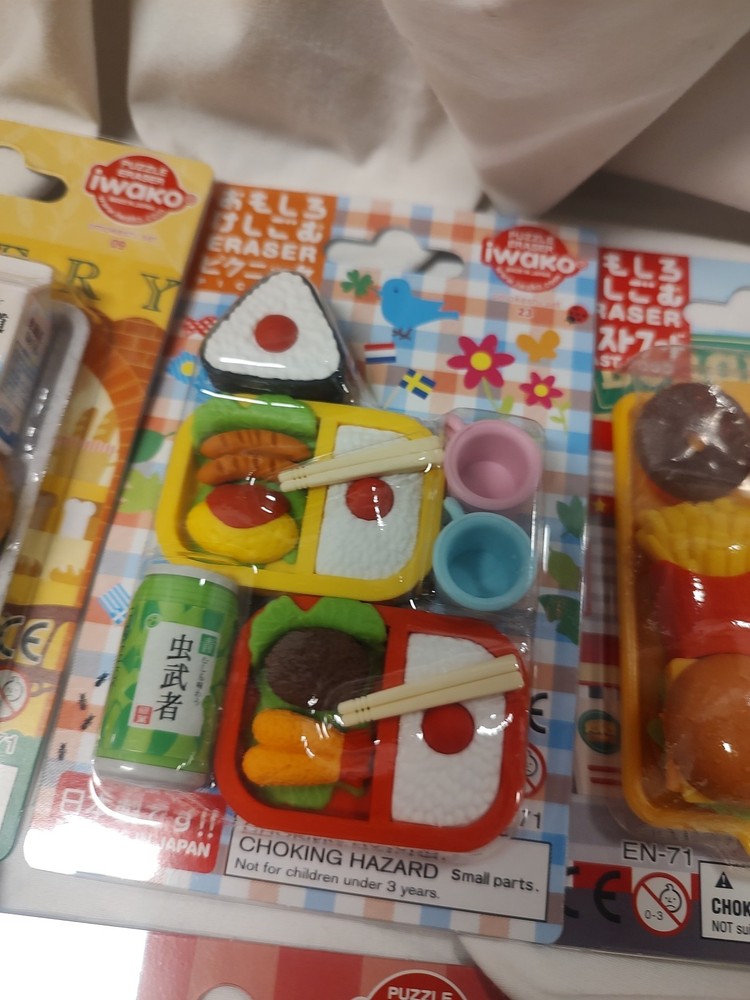 Iwako Eraser Food Bundle All Different 8 Units/Plus 2
